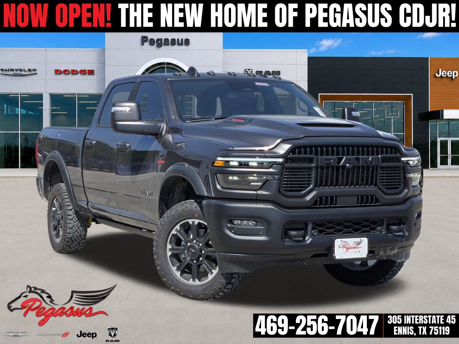 New 2026 RAM 2500 Rebel w/ Rebel Level 2 Equipment Group AWD/4WD 360° Tour