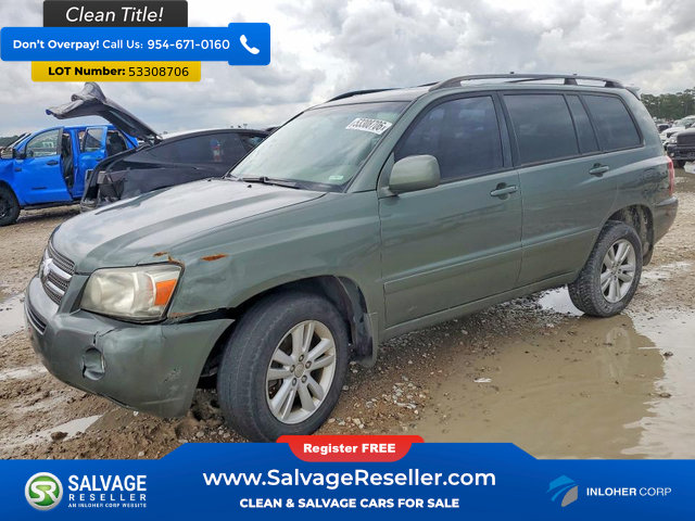 Used 2007 Toyota Highlander 4WD Hybrid