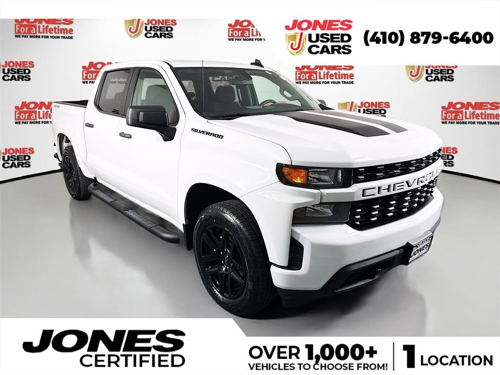 Used 2022 Chevrolet Silverado 1500 Custom w/ Rally Edition AWD/4WD image 1