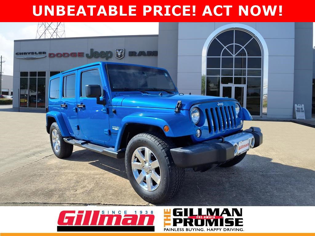 Used 2015 Jeep Wrangler Unlimited Sahara w/ Connectivity Group image 1