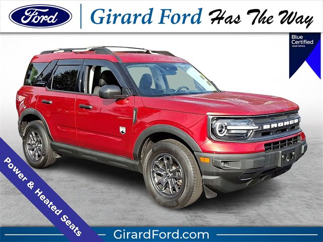 Certified 2021 Ford Bronco Sport Big Bend w/ Big Bend Package (96B)