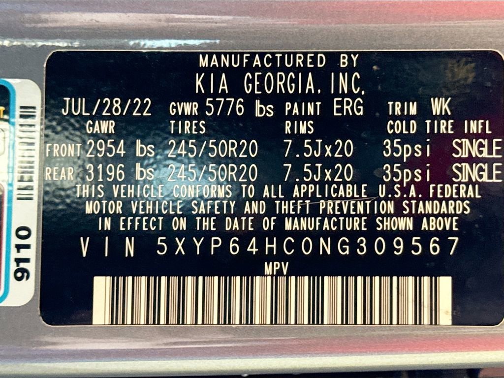 Used 2022 Kia Telluride S FWD image 25