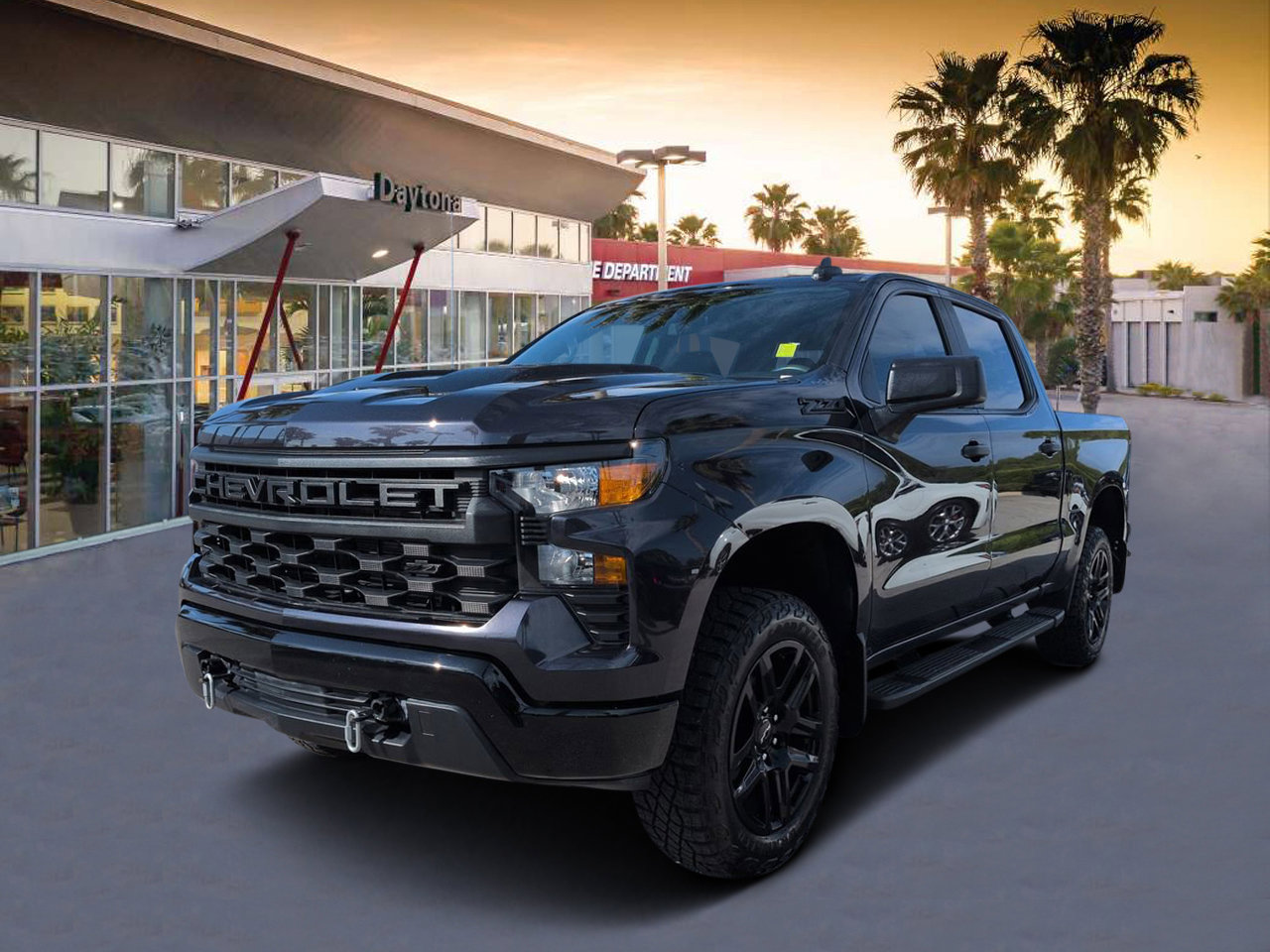Used 2024 Chevrolet Silverado 1500 Custom Trail Boss w/ LPO, Dark Essentials Package AWD/4WD image 7