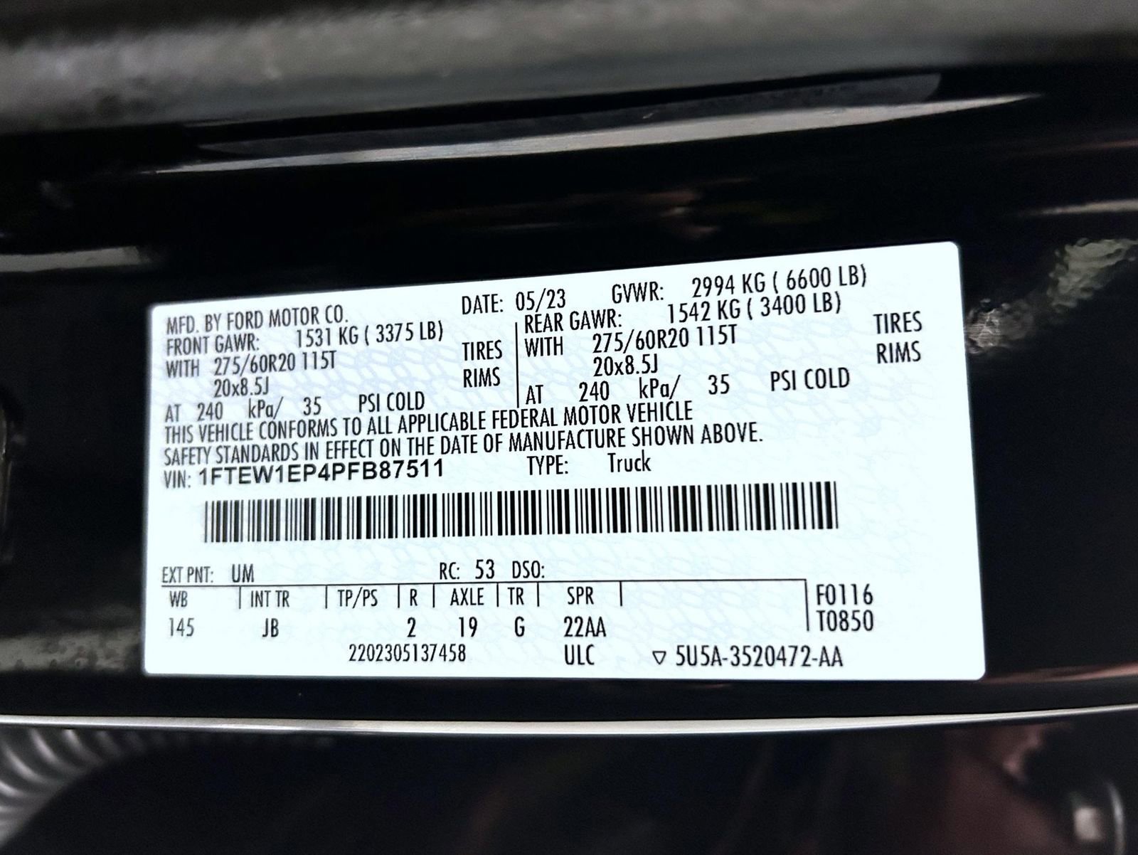 Used 2023 Ford F150 XL w/ STX Appearance Package image 25