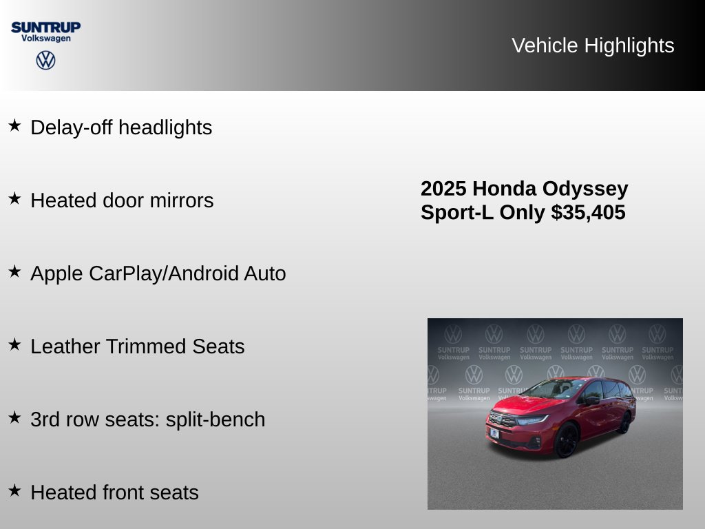 Used 2025 Honda Odyssey Sport-L image 22