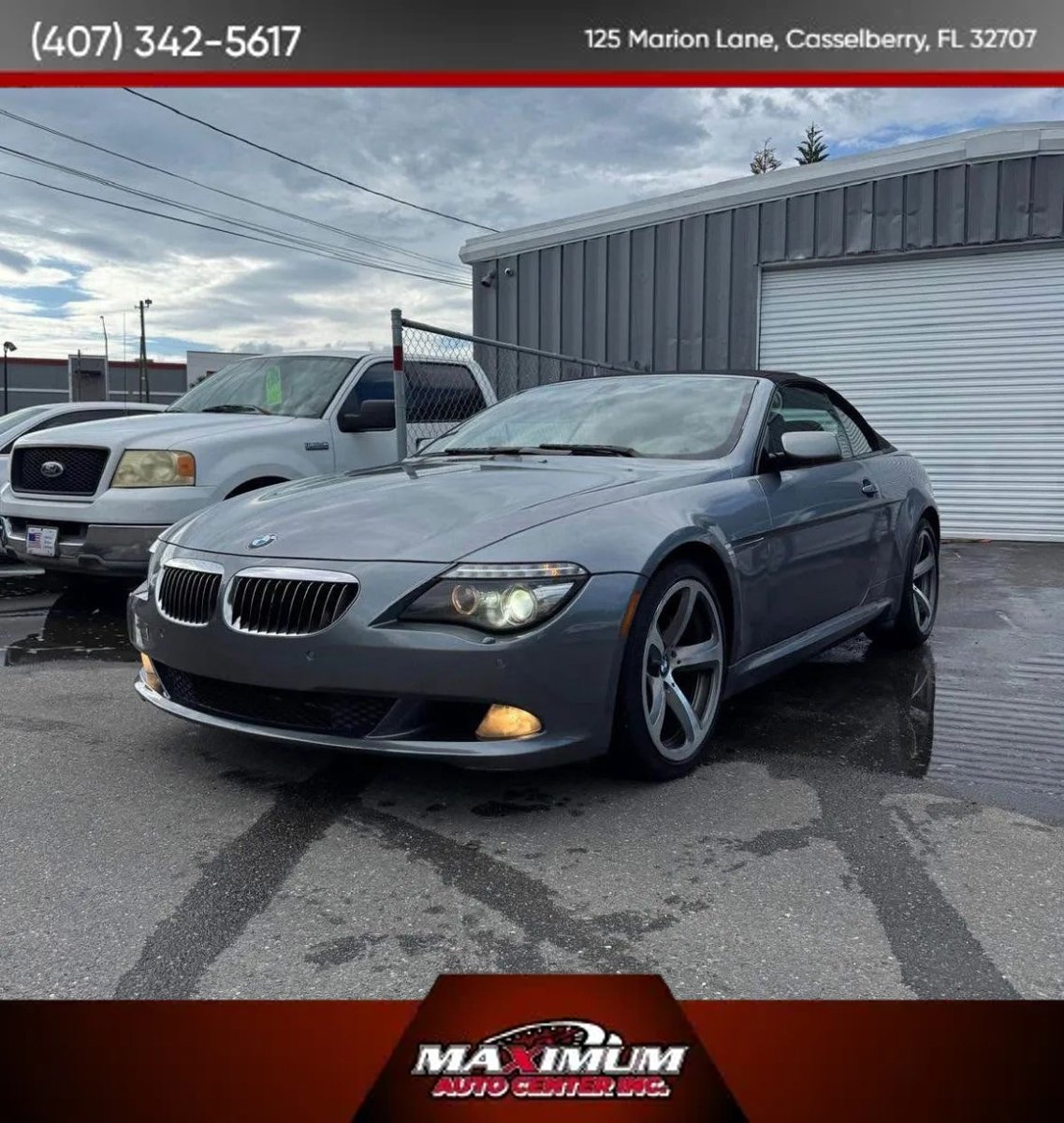 Used 2008 BMW 650i Convertible RWD image 2