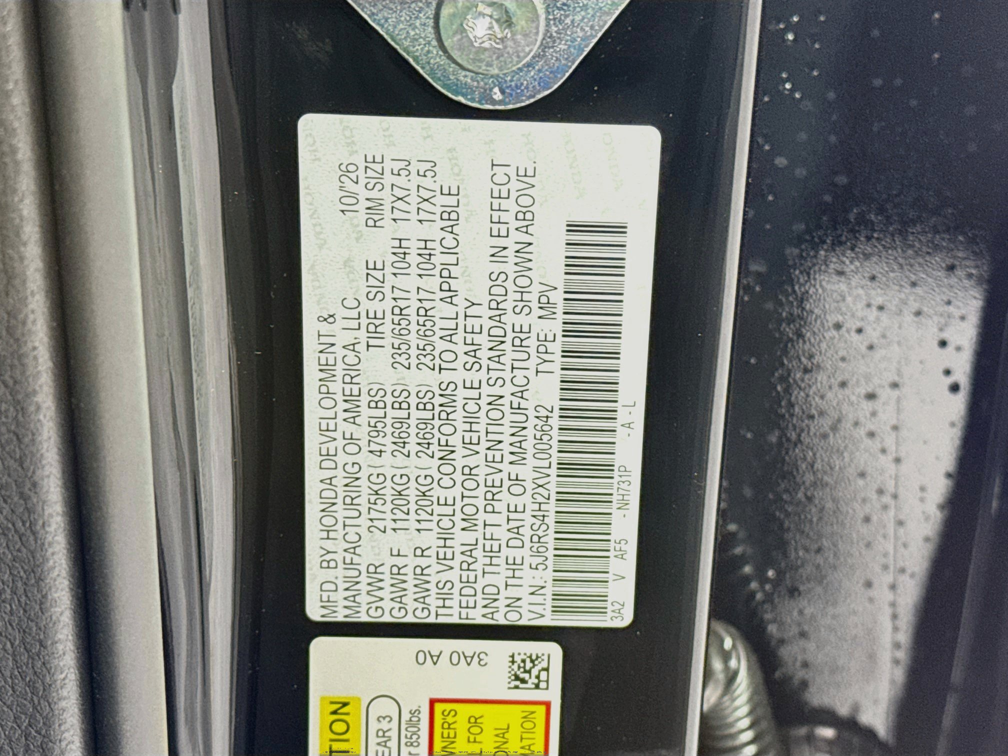 New 2027 Honda CR-V LX image 30