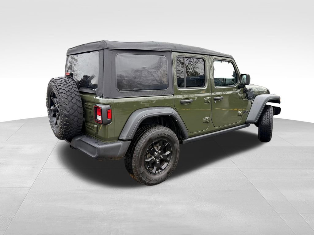 Used 2021 Jeep Wrangler Unlimited Willys image 8