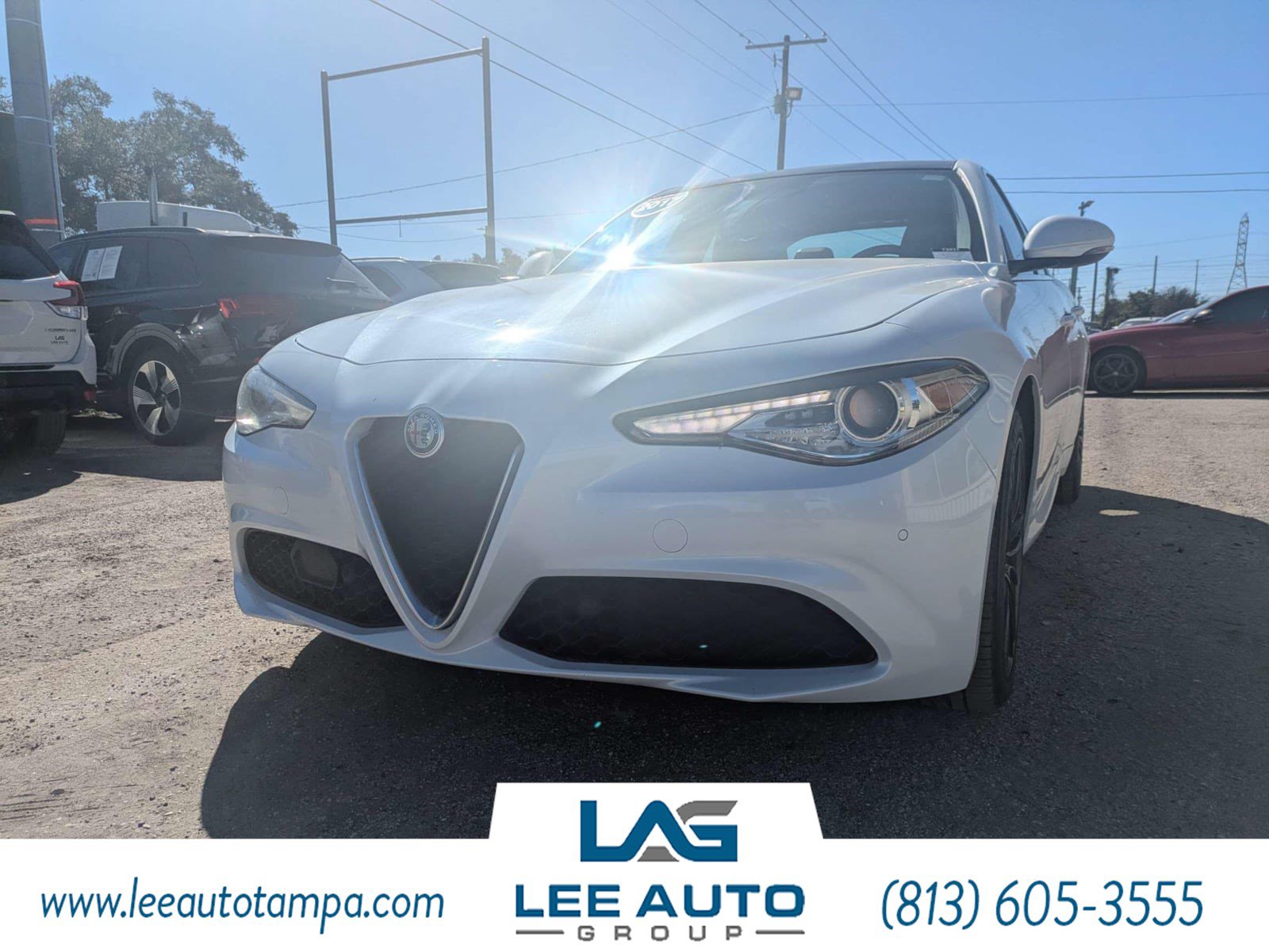 Used 2017 Alfa Romeo Giulia Ti w/ TI Lusso Light Wood Package AWD/4WD image 7