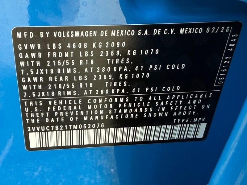 New 2026 Volkswagen Taos SE AWD/4WD image 17