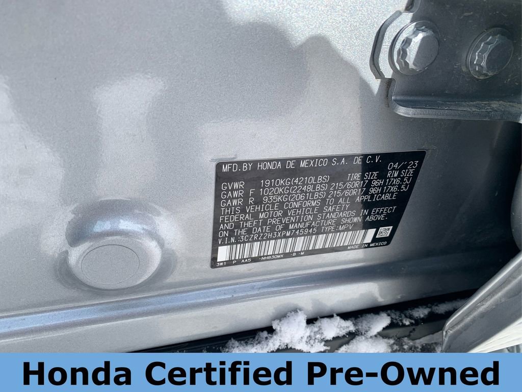 Certified 2023 Honda HR-V LX image 20