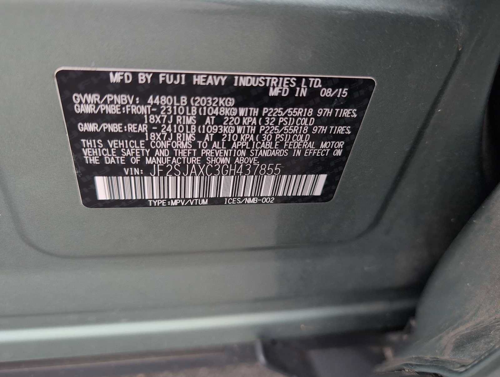 Used 2016 Subaru Forester 2.5i Touring w/ Eyesight & Navigation System AWD/4WD image 34