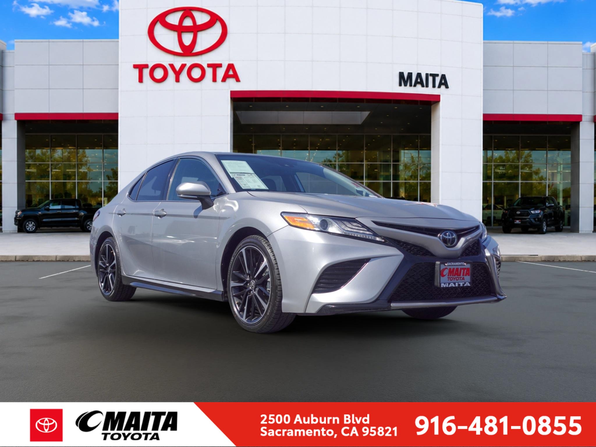Used 2020 Toyota Camry XSE FWD image 1