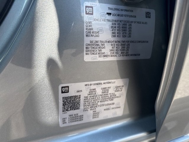 New 2026 Chevrolet Silverado 3500 LTZ w/ LTZ Texas Edition image 11