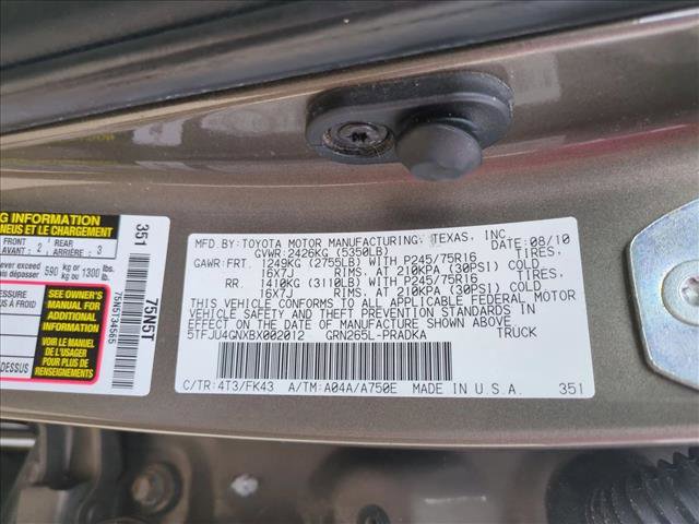 Used 2011 Toyota Tacoma PreRunner w/ SR5 Pkg #2 image 23