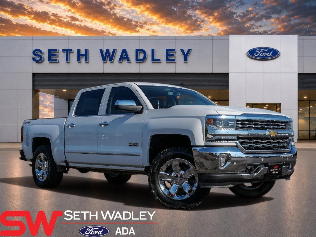 Used 2018 Chevrolet Silverado 1500 LTZ w/ Texas Edition AWD/4WD image 1