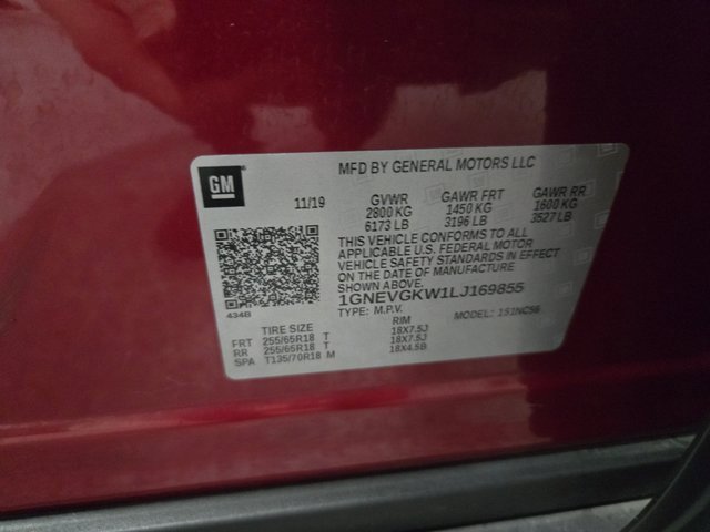 Used 2020 Chevrolet Traverse LT image 36