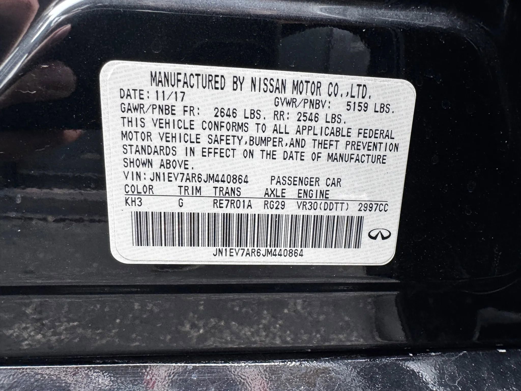 Used 2018 INFINITI Q50 Luxe w/ Essential Package (3.0T Luxe) image 25