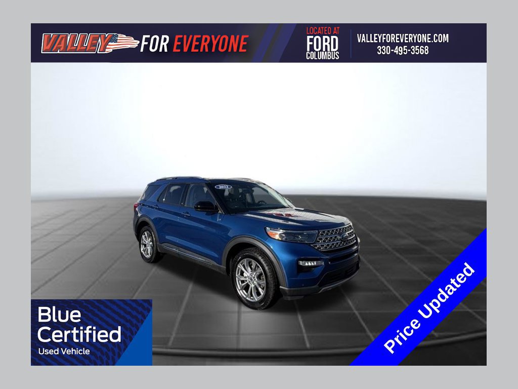 Certified 2022 Ford Explorer Limited AWD/4WD image 1