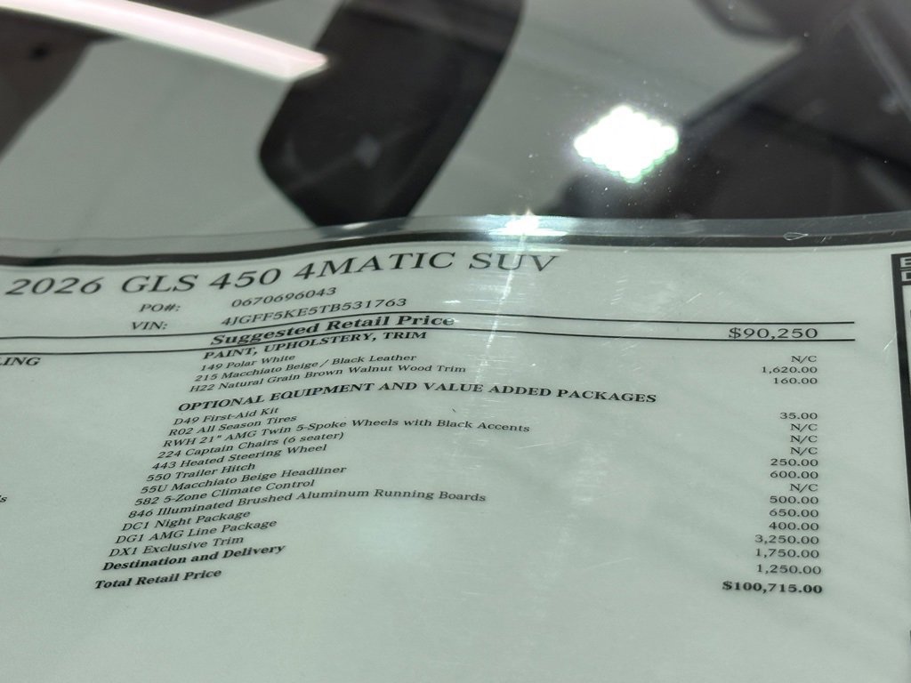 New 2026 Mercedes-Benz GLS 450 4MATIC image 19