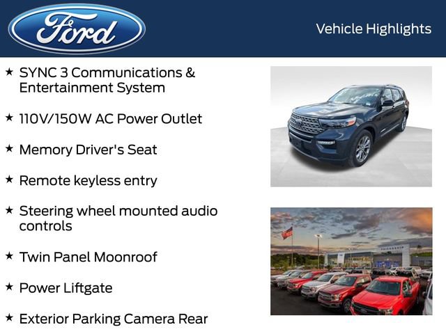 Certified 2023 Ford Explorer Limited w/ Limited Technology Package image 9