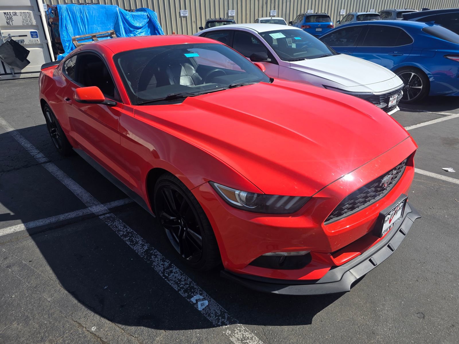 Used 2015 Ford Mustang Premium w/ Ecoboost Performance Package RWD image 2