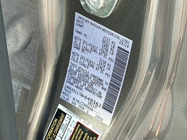 Used 2024 Nissan Frontier SV w/ SV Convenience Package image 30