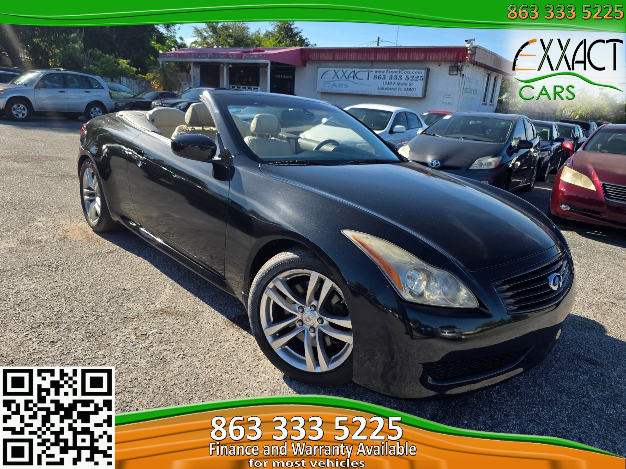 Used 2010 INFINITI G37 Convertible w/ Premium Pkg RWD image 1