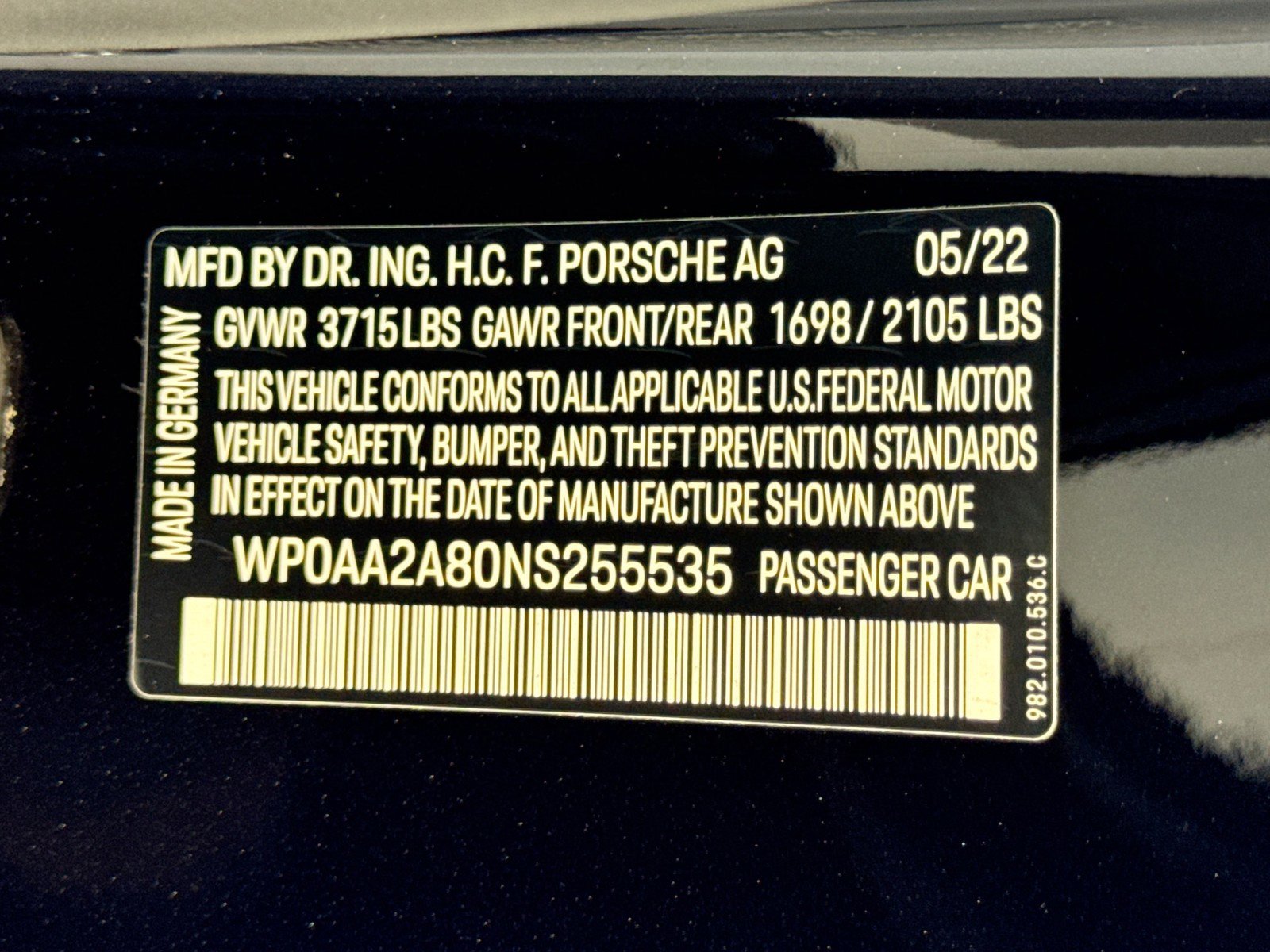 Certified 2022 Porsche 718 Cayman RWD image 24