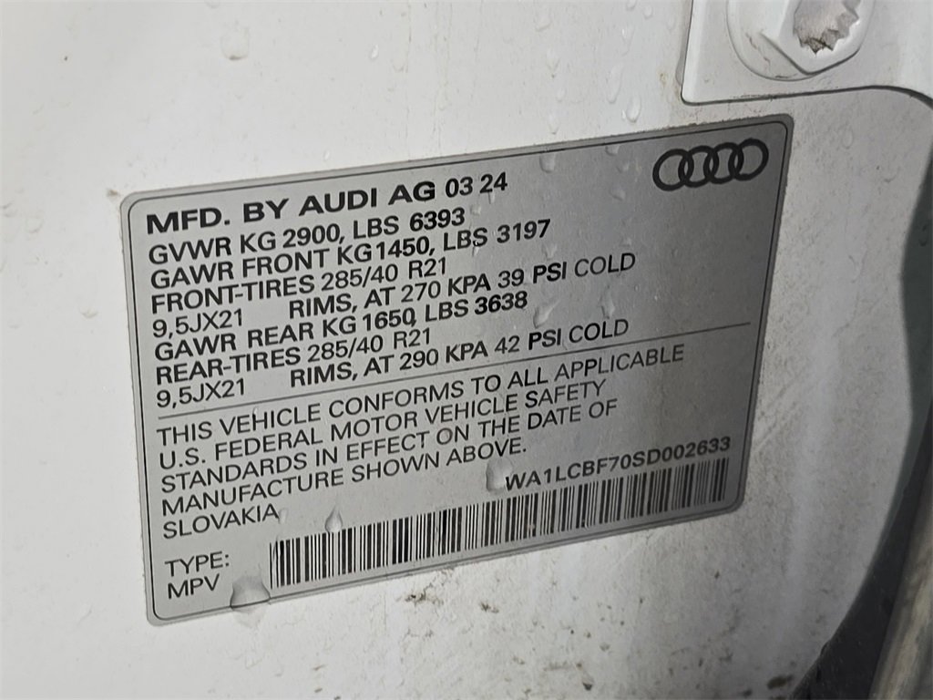 Certified 2025 Audi Q7 2.0T Premium Plus w/ Premium Plus Package image 35