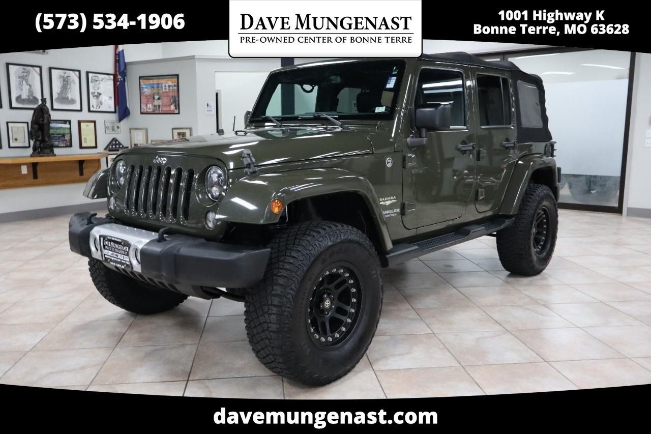 Used 2015 Jeep Wrangler Unlimited Sahara w/ Connectivity Group