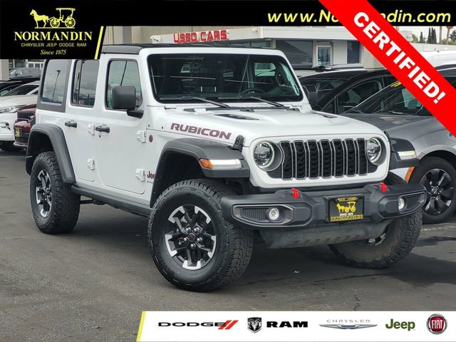 Certified 2025 Jeep Wrangler Unlimited Rubicon image 1