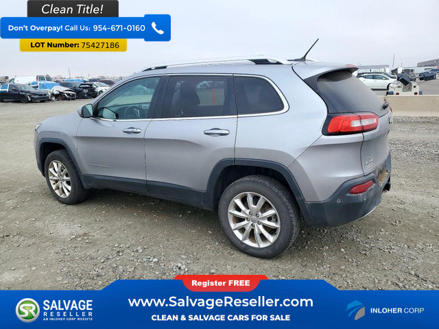 Used 2014 Jeep Cherokee Limited w/ Technology Group AWD/4WD image 3