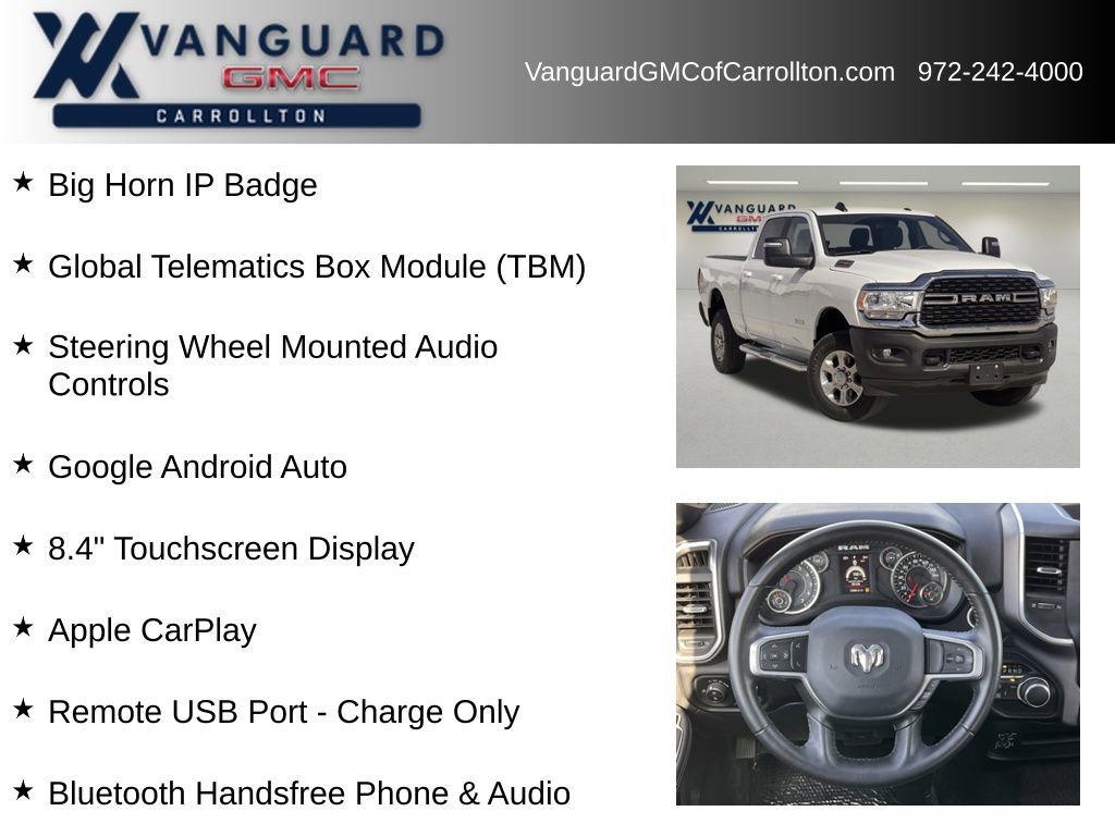 Used 2024 RAM 2500 Big Horn w/ Bed Utility Group image 30