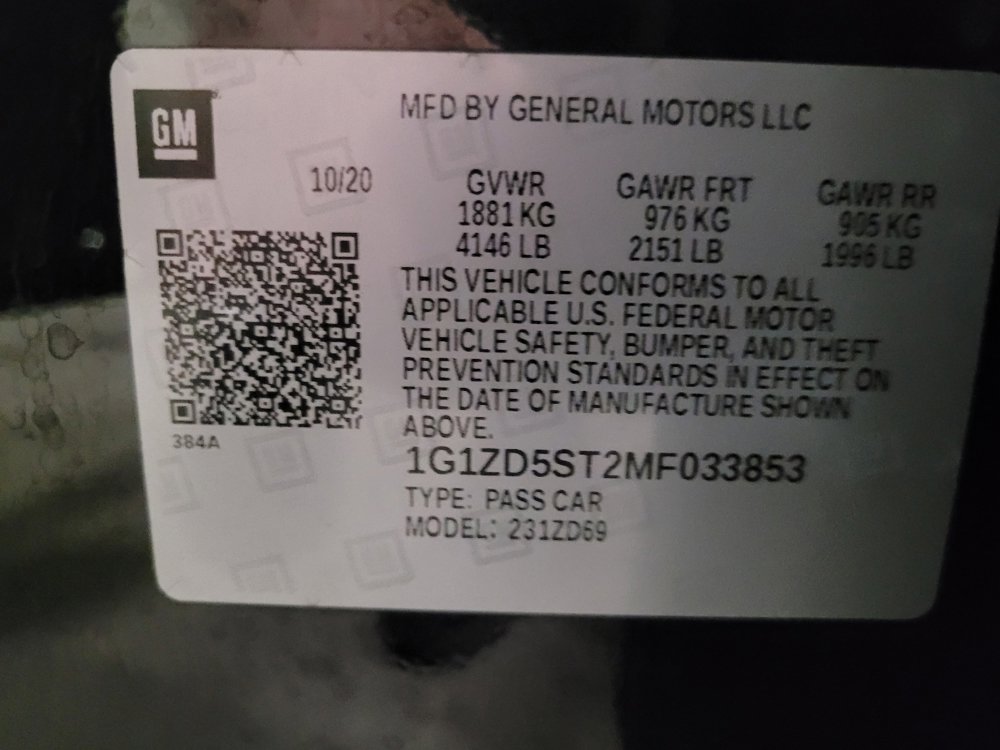 Used 2021 Chevrolet Malibu LT image 33