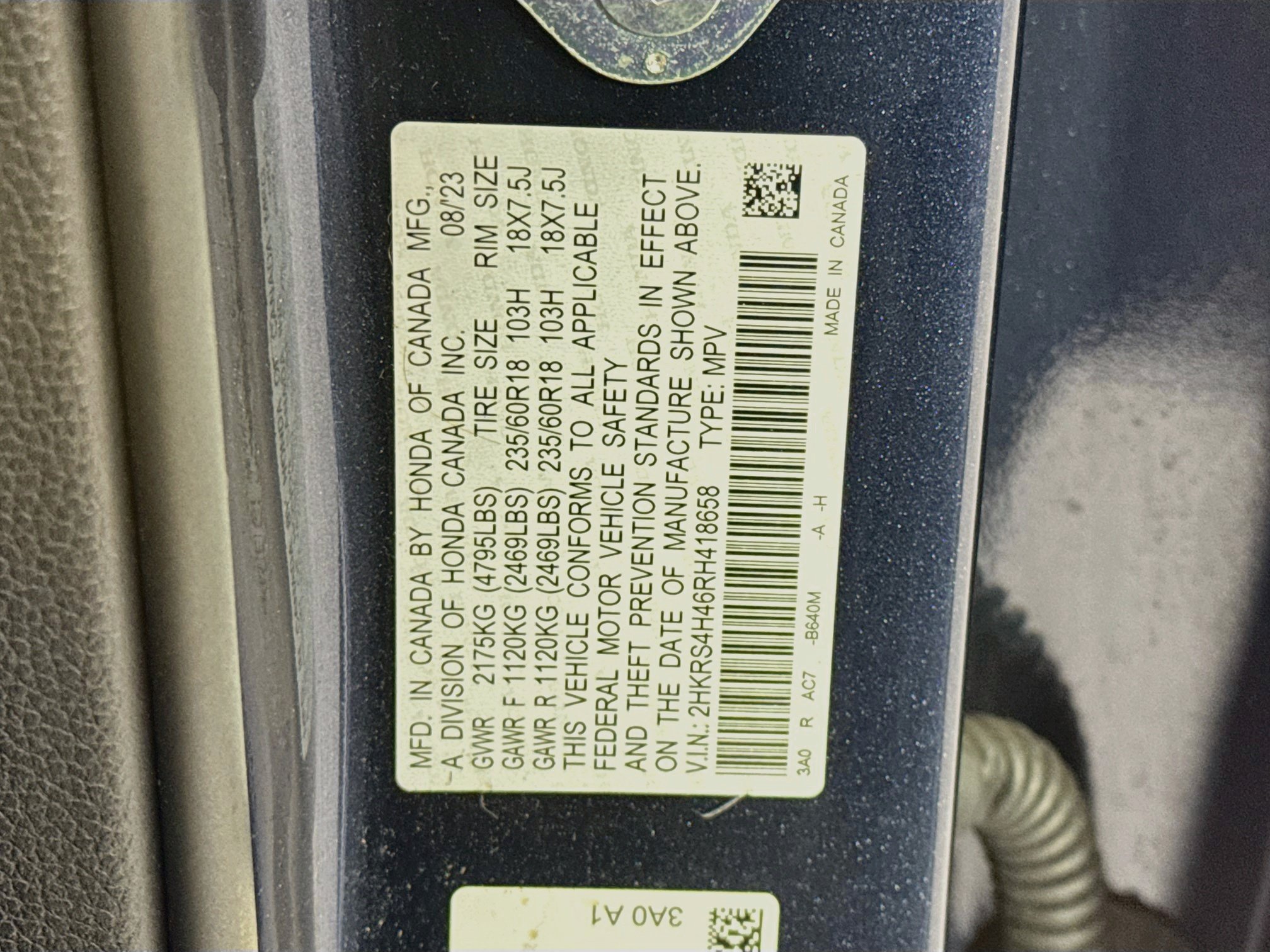 Certified 2024 Honda CR-V EX image 32