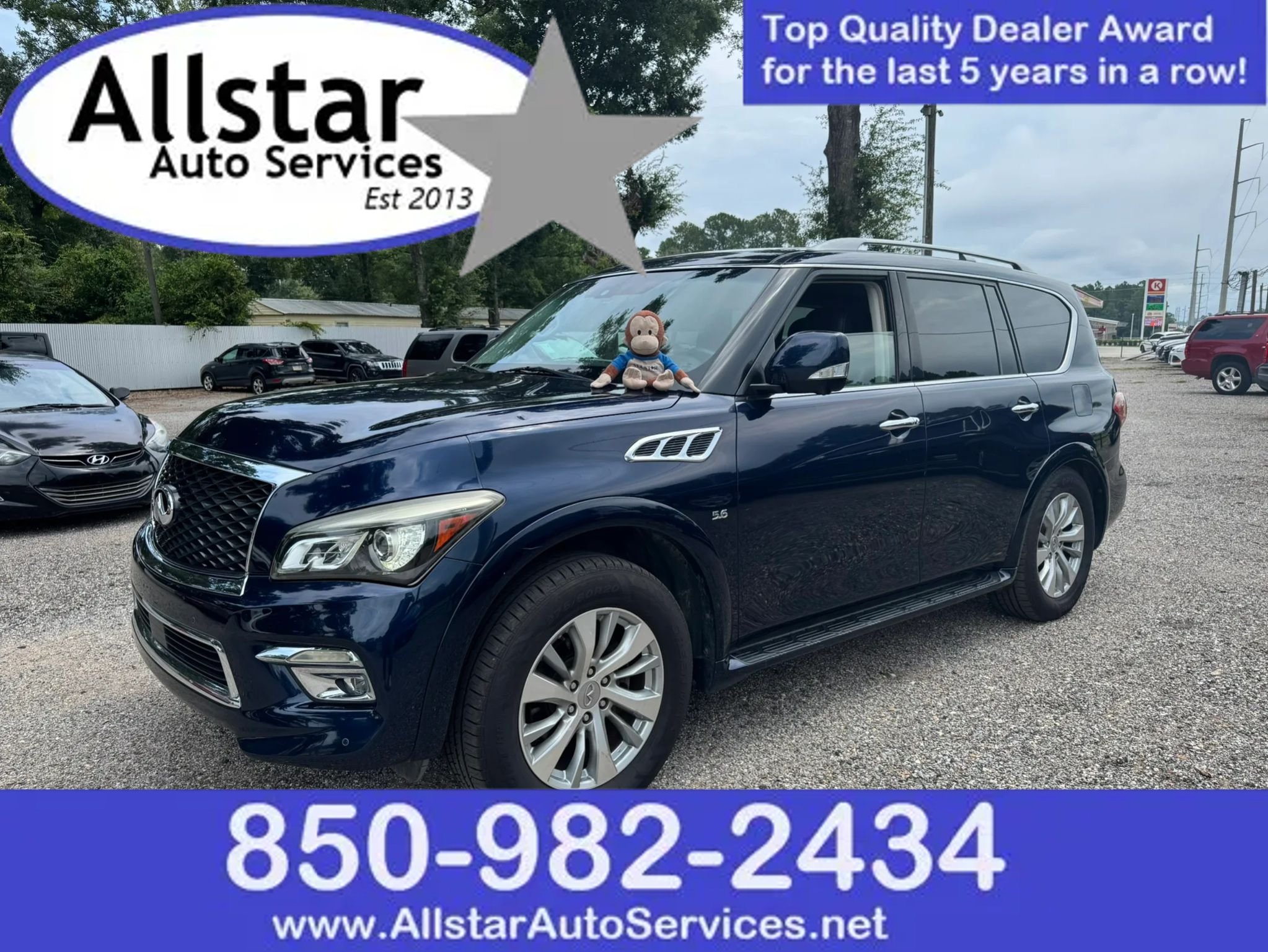 Used 2017 INFINITI QX80 2WD
