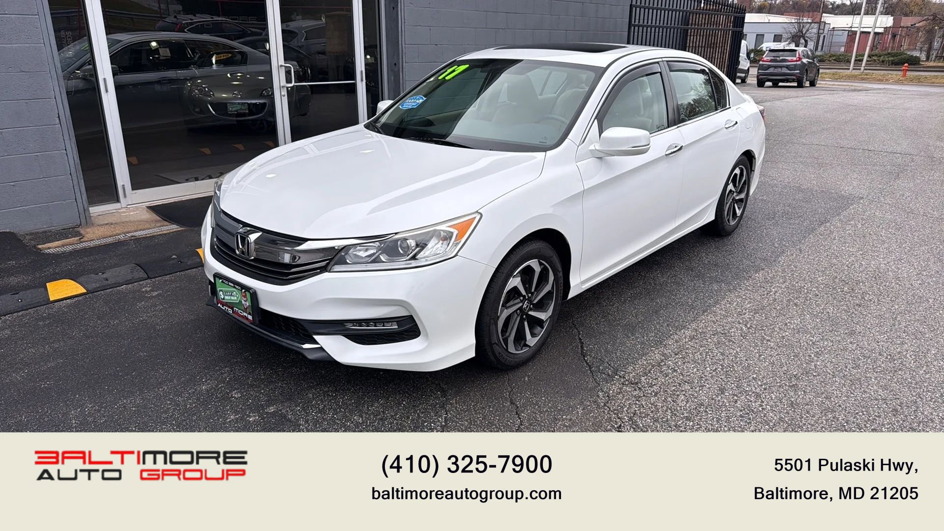 Used 2017 Honda Accord EX