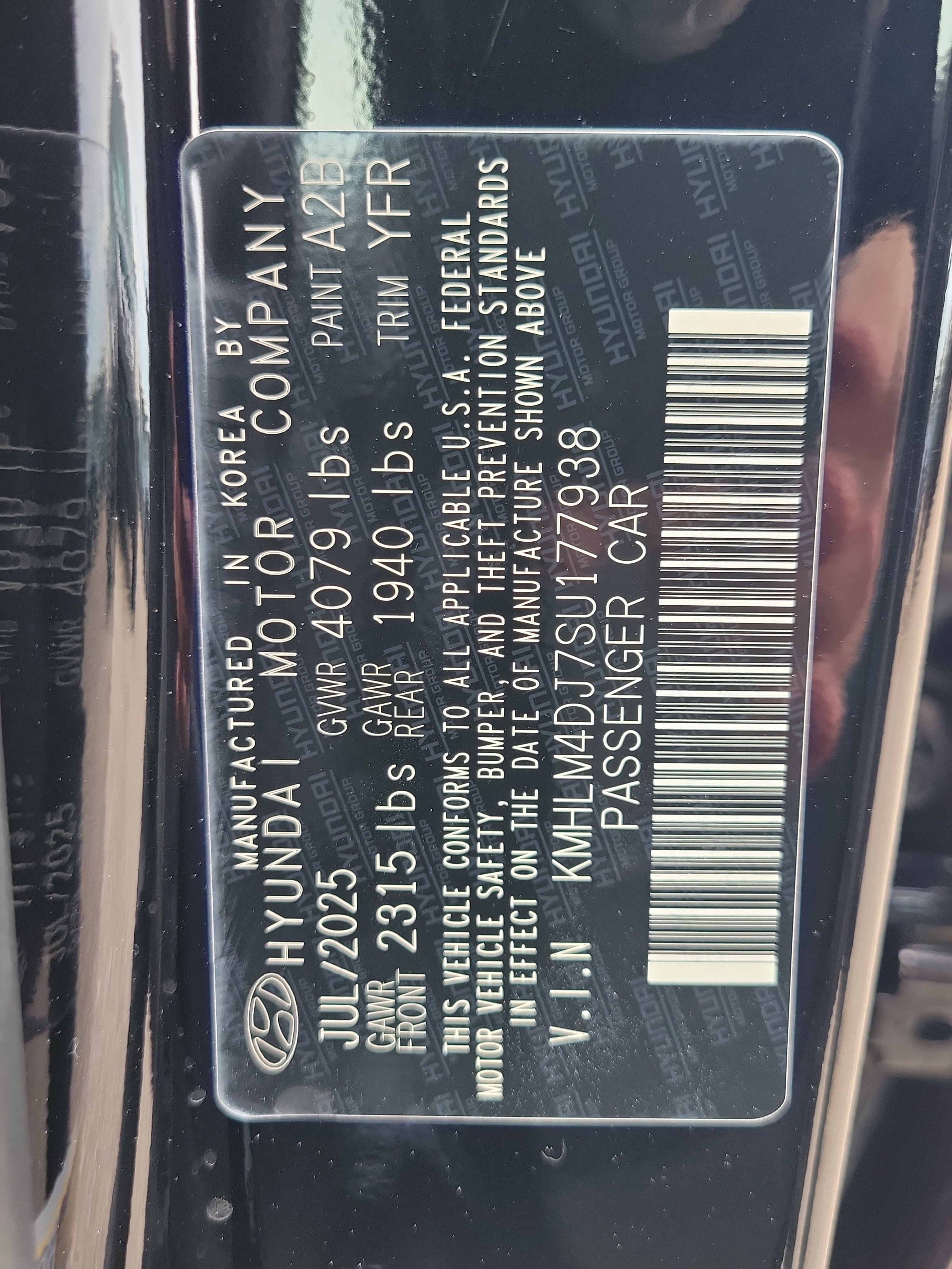 Certified 2025 Hyundai Elantra Hybrid FWD image 32