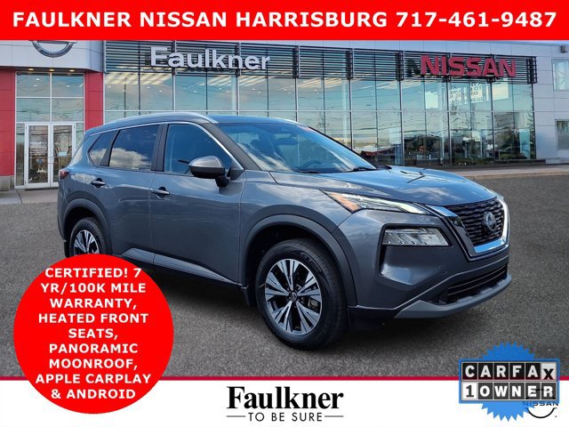 Certified 2023 Nissan Rogue SV w/ SV Premium B Package AWD/4WD image 1