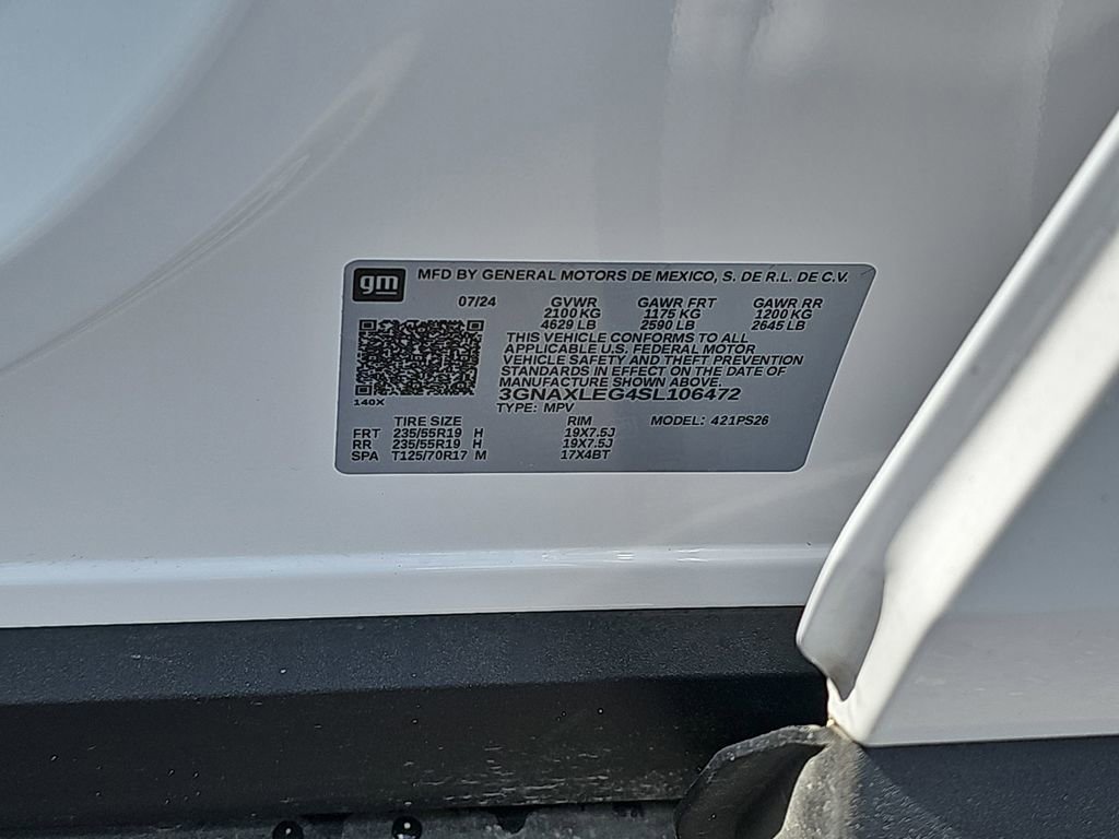 Used 2025 Chevrolet Equinox RS w/ Safety and Technology Package image 37