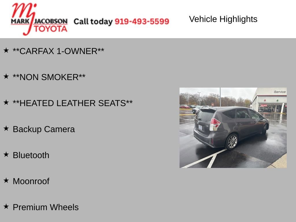 Used 2015 Toyota Prius V Five image 5