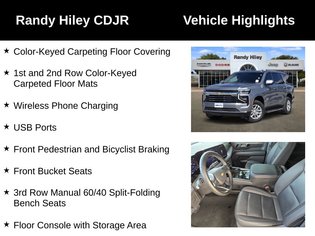 Used 2025 Chevrolet Tahoe LT RWD image 10
