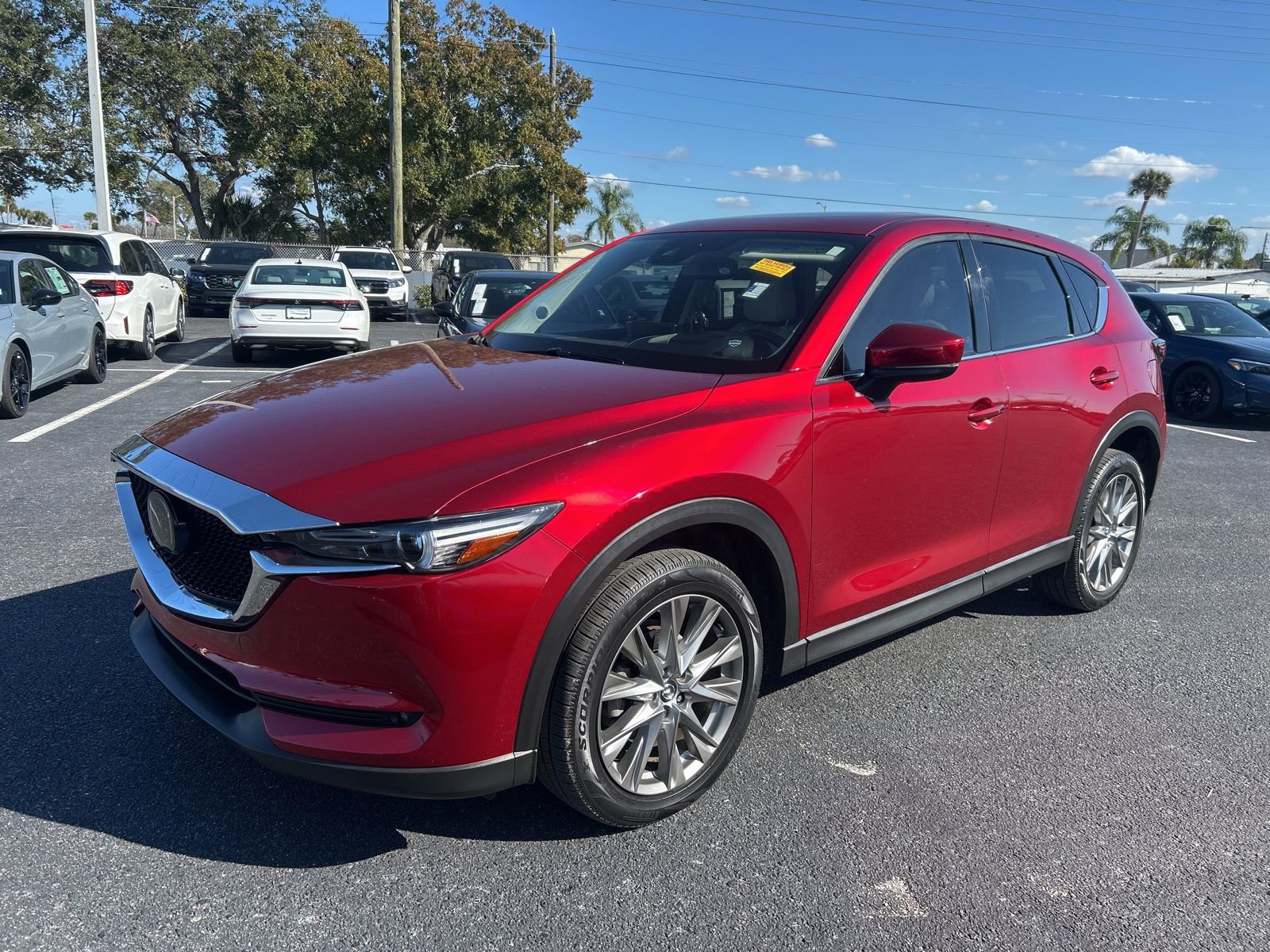 Used 2021 MAZDA CX-5 Grand Touring w/ GT Premium Package image 3