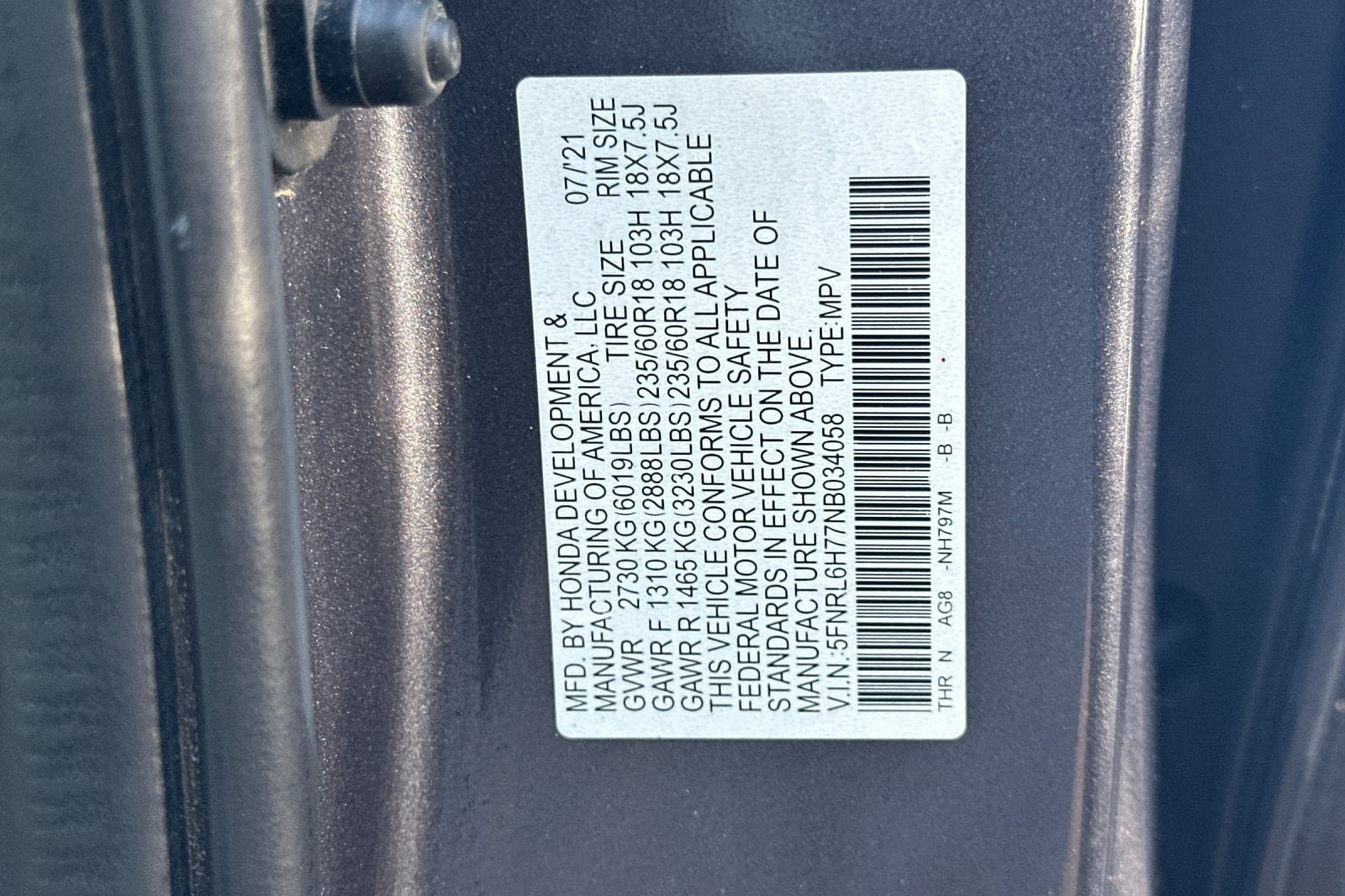 Used 2022 Honda Odyssey EX-L image 30