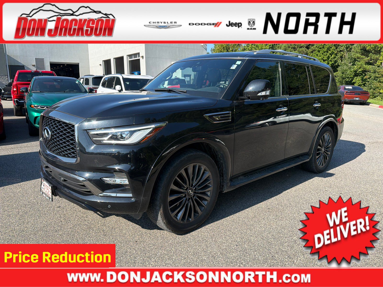 Used 2024 INFINITI QX80 Sensory