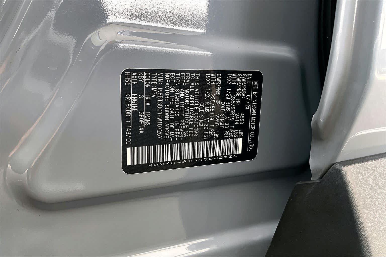 Certified 2023 Nissan Rogue Platinum w/ Platinum Premium Package FWD image 34