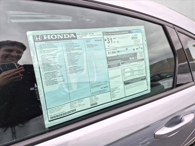 New 2026 Honda Accord SE image 17