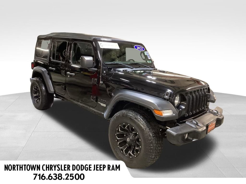 Used 2021 Jeep Wrangler Unlimited Sport image 2