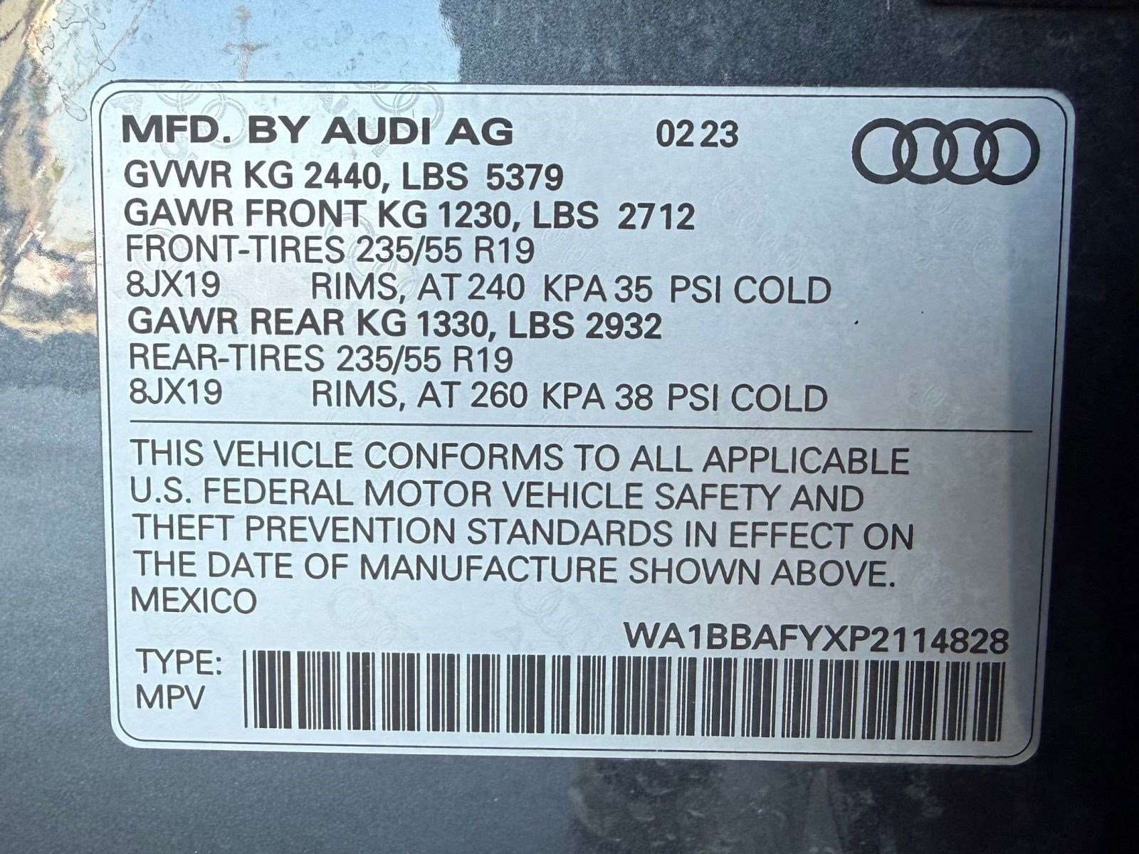 Used 2023 Audi Q5 2.0T Premium Plus w/ Premium Plus Package AWD/4WD image 23